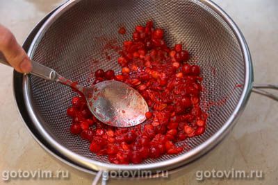 Яблочное варенье с калиной (без косточек)