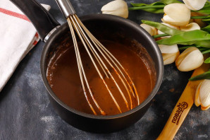 Домашняя шоколадная паста без яиц