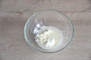 Муссовый яблочный торт