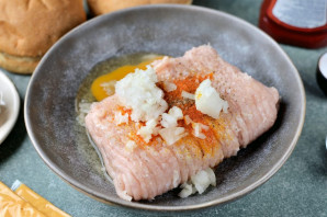 Бургер "Зубастый монстр"