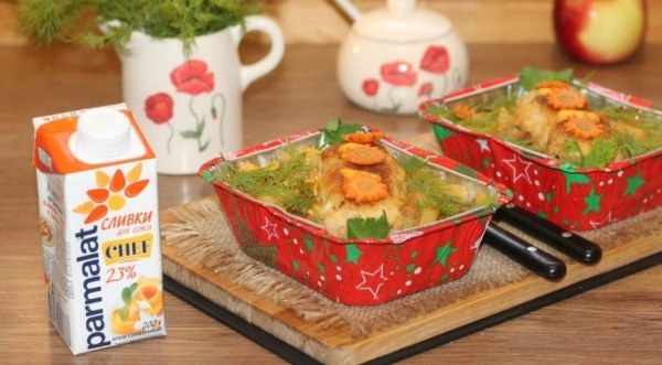 Сочная свинина и картофель в сливочном соусе, пошаговый рецепт с фото