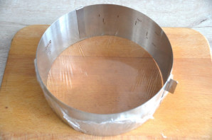 Муссовый яблочный торт