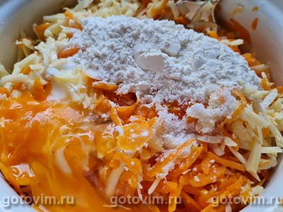 Тыквенные лепешки с сыром