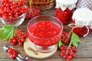 Калина протертая с сахаром