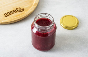 Протертая брусника без сахара