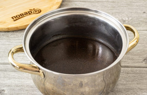 Яблоки моченые с солодом