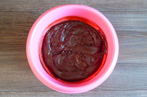 Шоколадное печенье с кракелюрами