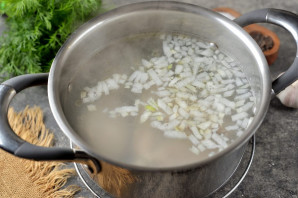 Куриный суп с фенхелем