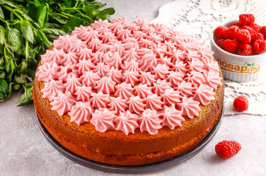 Торт "Малиновая нежность"