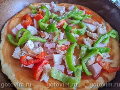 Пицца на сковороде