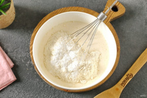 Йогуртовый кекс с черникой