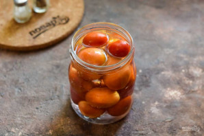 Помидоры "Под снегом" без уксуса