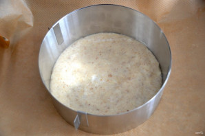 Муссовый яблочный торт