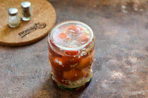 Помидоры "Под снегом" без уксуса