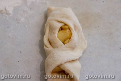 Булочки с яблоками и корицей