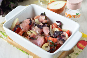 Индейка с базиликом