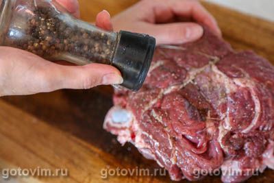 Говядина, приготовленная низкотемпературным способом