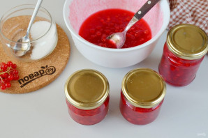 Калина протертая с сахаром