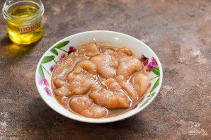 Салат "Цезарь" с сыром фета