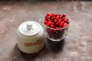 Компот из клюквы на зиму