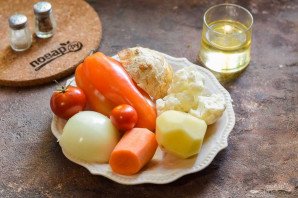 Овощное рагу с сельдереем