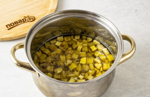 Варенье из кабачков и мяты