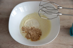 Муссовый яблочный торт