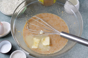 Маффины с арахисовой пастой