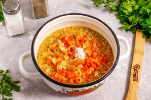 Суп из чечевицы с молоком Суп из чечевицы с молоком