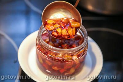 Яблочное варенье с калиной (без косточек)