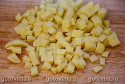 Суп из утки с картошкой и нутом