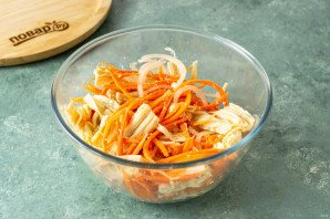 Маринованная соевая спаржа Маринованная соевая спаржа