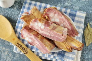 Гороховый суп с нутом и копченостями