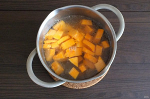 Суп из тыквы, картофеля и моркови Суп из тыквы, картофеля и моркови