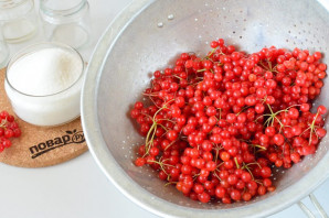 Калина протертая с сахаром