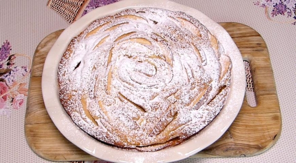 Яблочный пирог, пошаговый рецепт с фото