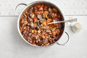 Мясо в вине