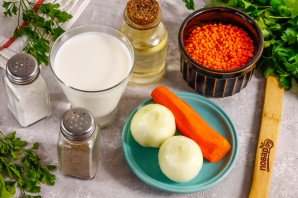 Суп из чечевицы с молоком Суп из чечевицы с молоком