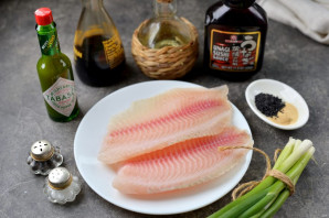 Рыба в соусе "Унаги"