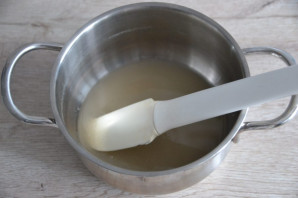 Муссовый яблочный торт