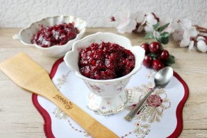 Конфитюр из вишни с агар-агаром