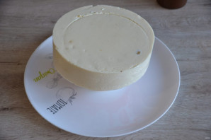 Муссовый яблочный торт