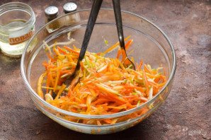 Салат из тыквы и кабачка Салат из тыквы и кабачка