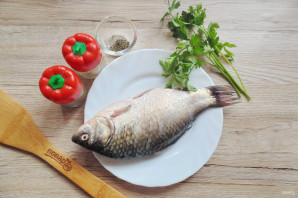 Карась на пару