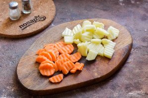 Овощное рагу с сельдереем