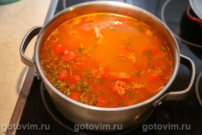 Суп из утки с картошкой и нутом