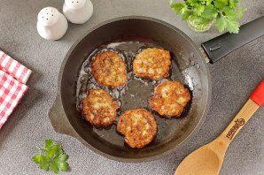 Оладьи из кабачков с льняной мукой