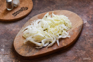 Салат с китайской капустой и курицей