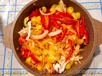 Салата из капусты и помидоров на зиму Салата из капусты и помидоров на зиму