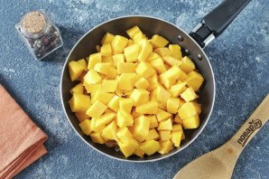 Рыбный суп с тыквой